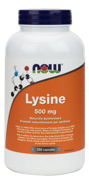 NOW L-Lysine 500 mg Capsules Image 2