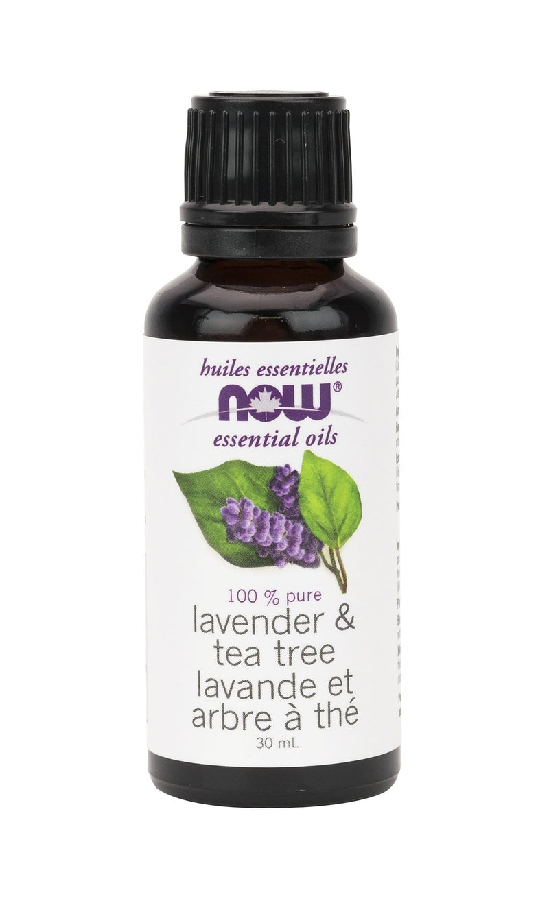 NOW Lavender and Tea Tree Oil 30 mL Image 1