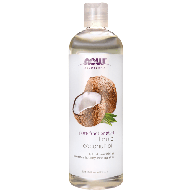 NOW Liquid Coconut Oil Image 2