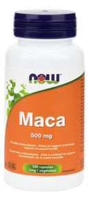 NOW Maca 500 mg 100 VCaps Image 1