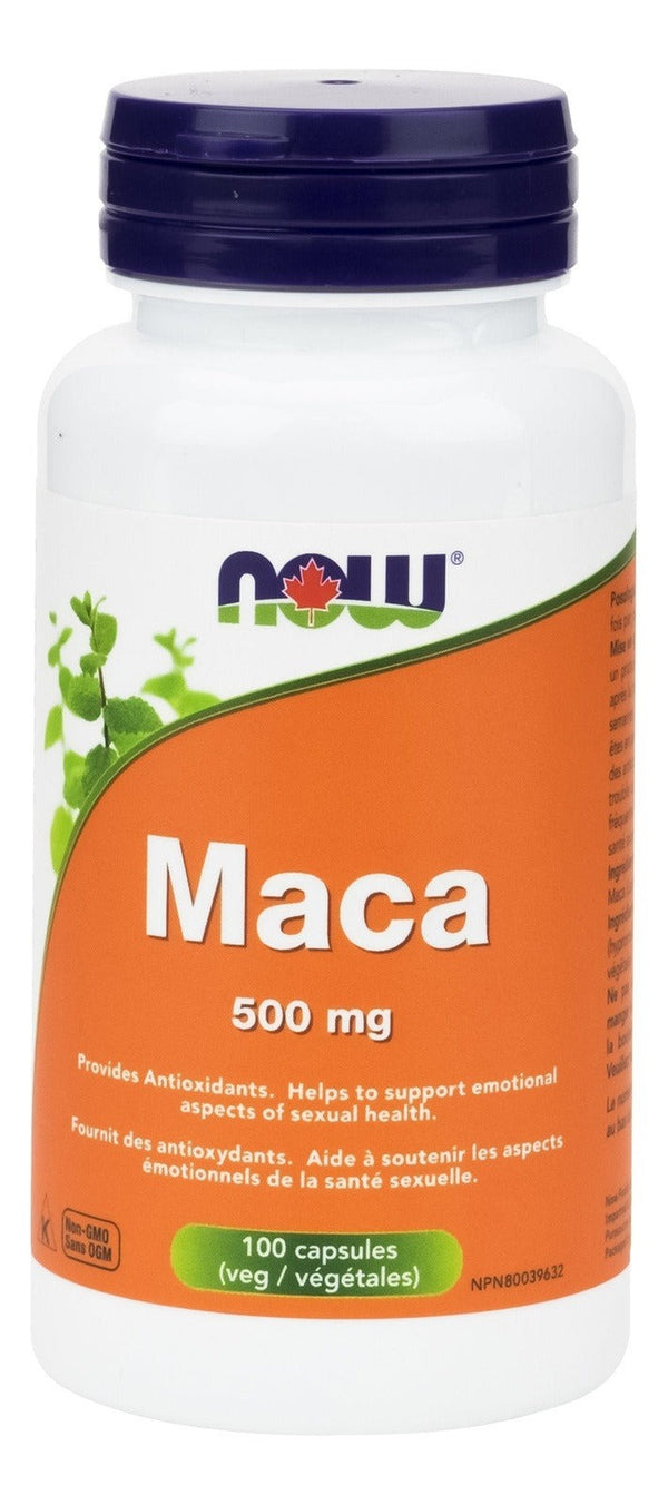 NOW Maca 500 mg 100 VCaps Image 1