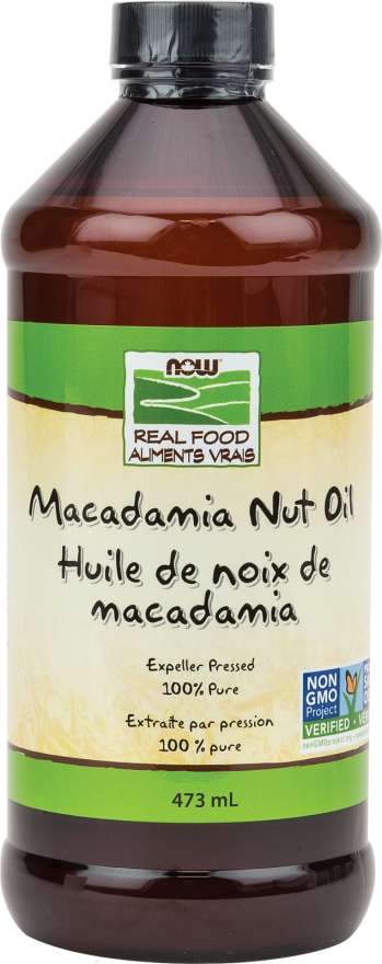 NOW Macadamia Nut Oil 473 mL Image 1