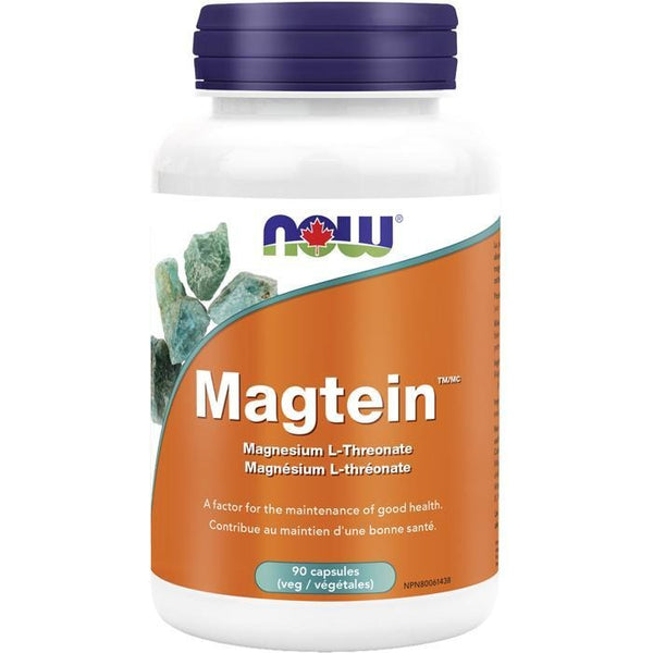 NOW Magtein Magnesium L-Threonate 90 VCaps Image 1