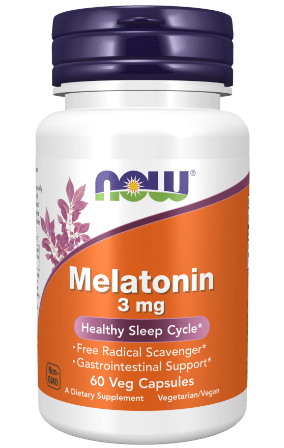 NOW Melatonin 3 mg VCaps Image 1