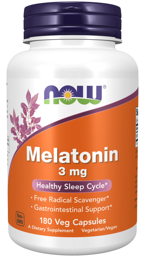 NOW Melatonin 3 mg VCaps Image 2