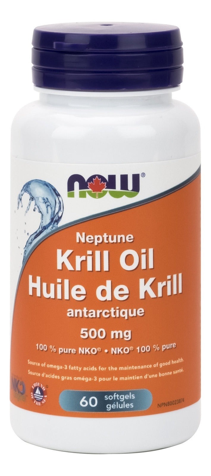 NOW Neptune Krill Oil 500 mg Softgels Image 1