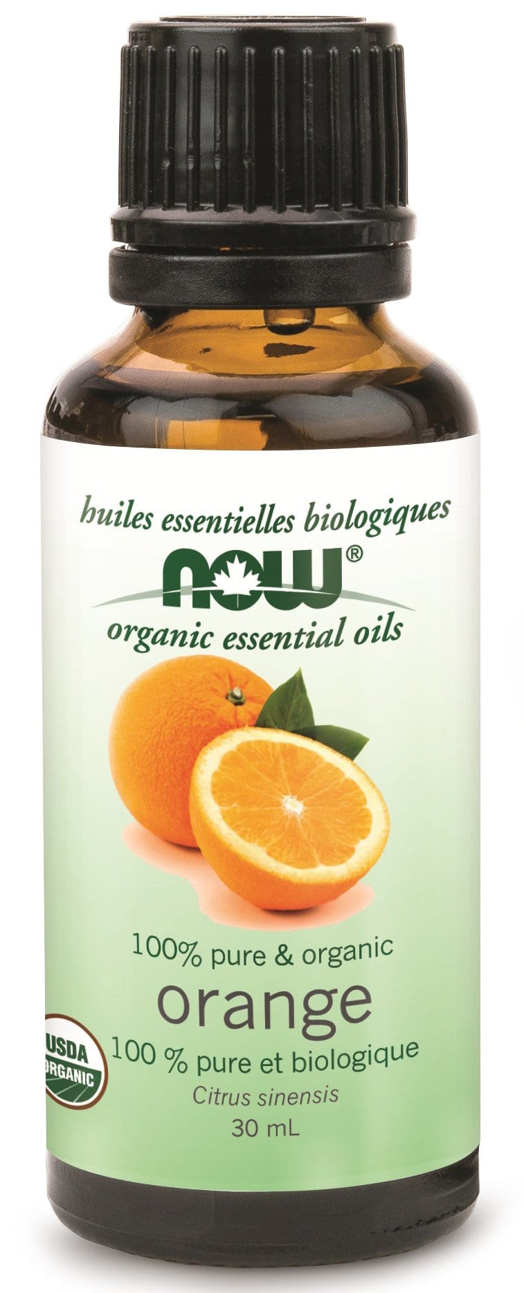 NOW Organic Orange Oil 30 mL Image 1