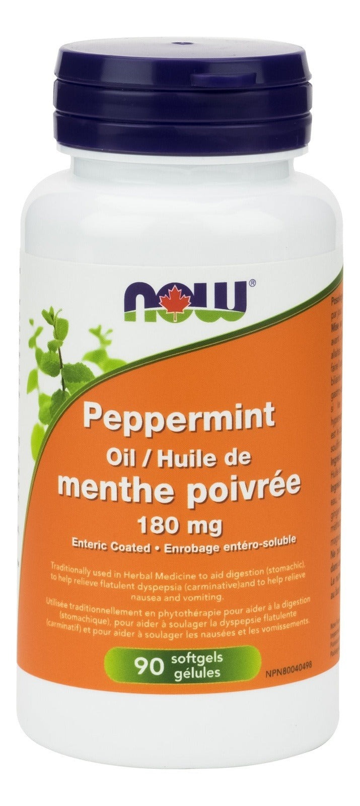 Now store peppermint oil