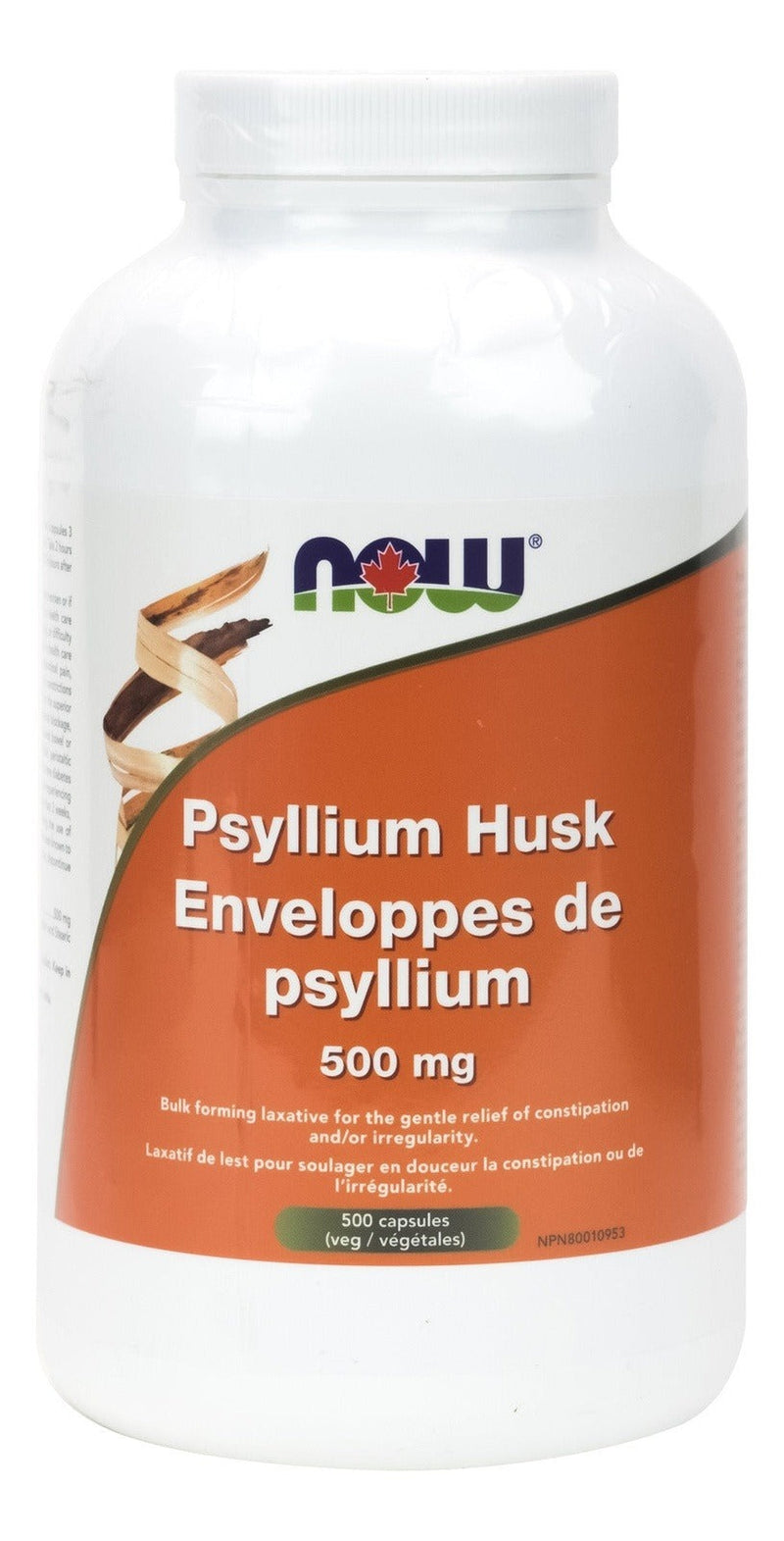 NOW Psyllium Husk 500 mg VCaps Image 2