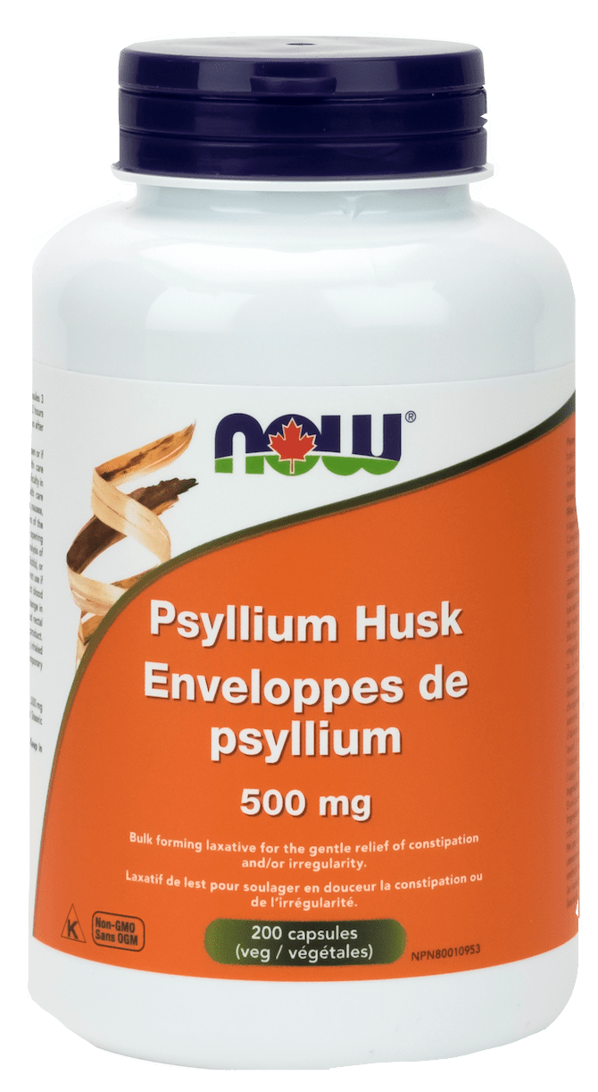 NOW Psyllium Husk 500 mg VCaps Image 1