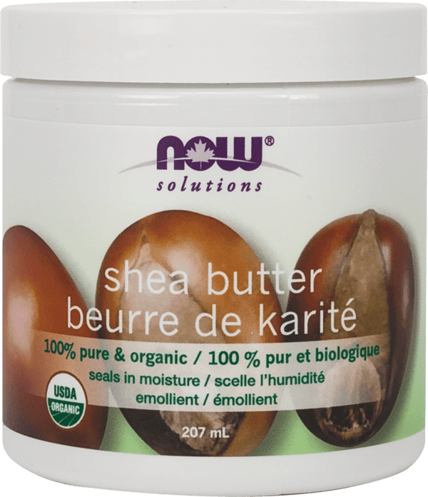 NOW Pure & Organic Shea Butter 207 mL Image 1