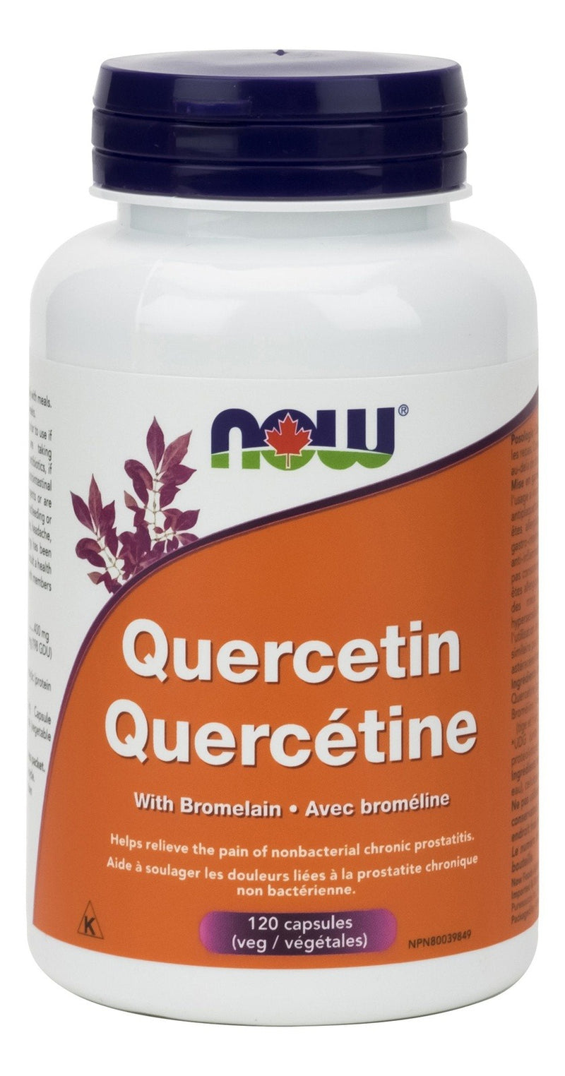 NOW Quercetin with Bromelain VCaps Image 1