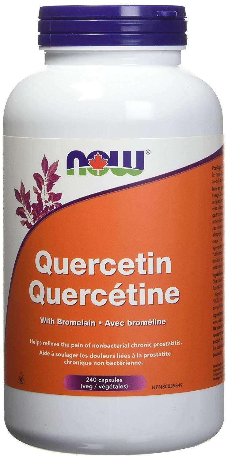 NOW Quercetin with Bromelain VCaps Image 2