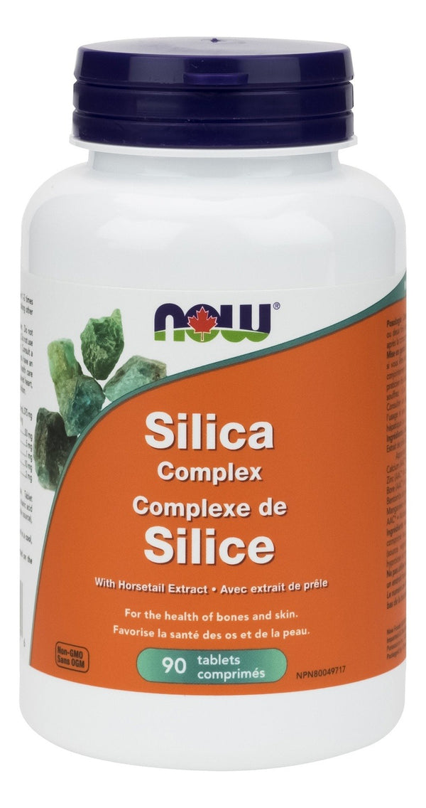 NOW Silica Complex with Horse Tail Extract 90 Tablets Image 1