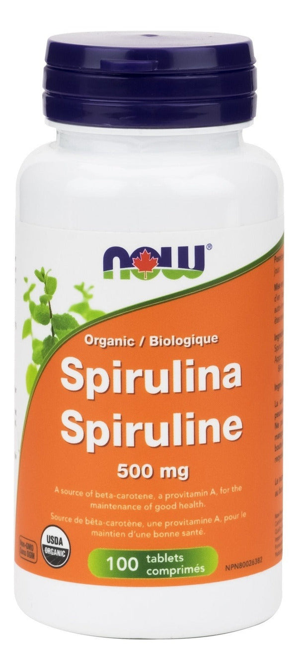 NOW Spirulina Tablets Image 1