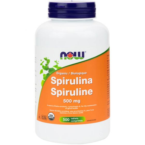 NOW Spirulina Tablets Image 2