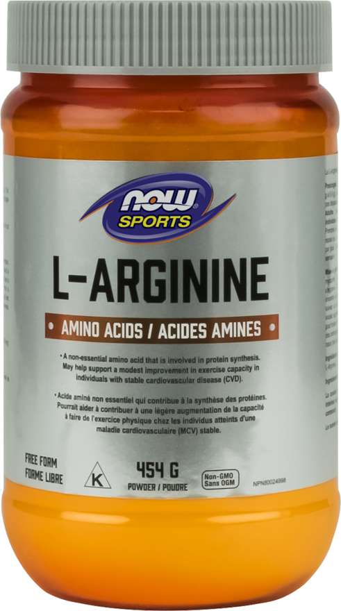 NOW Sports L-Arginine 454 g Image 1