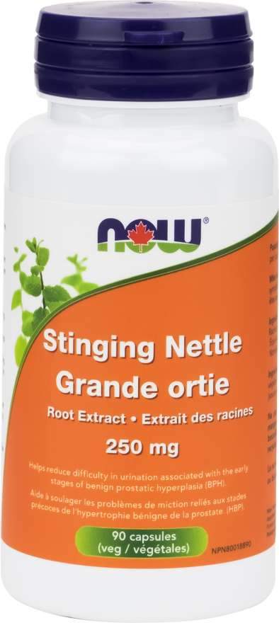 NOW Stinging Nettle Root Extract 250 mg 90 VCaps Image 1