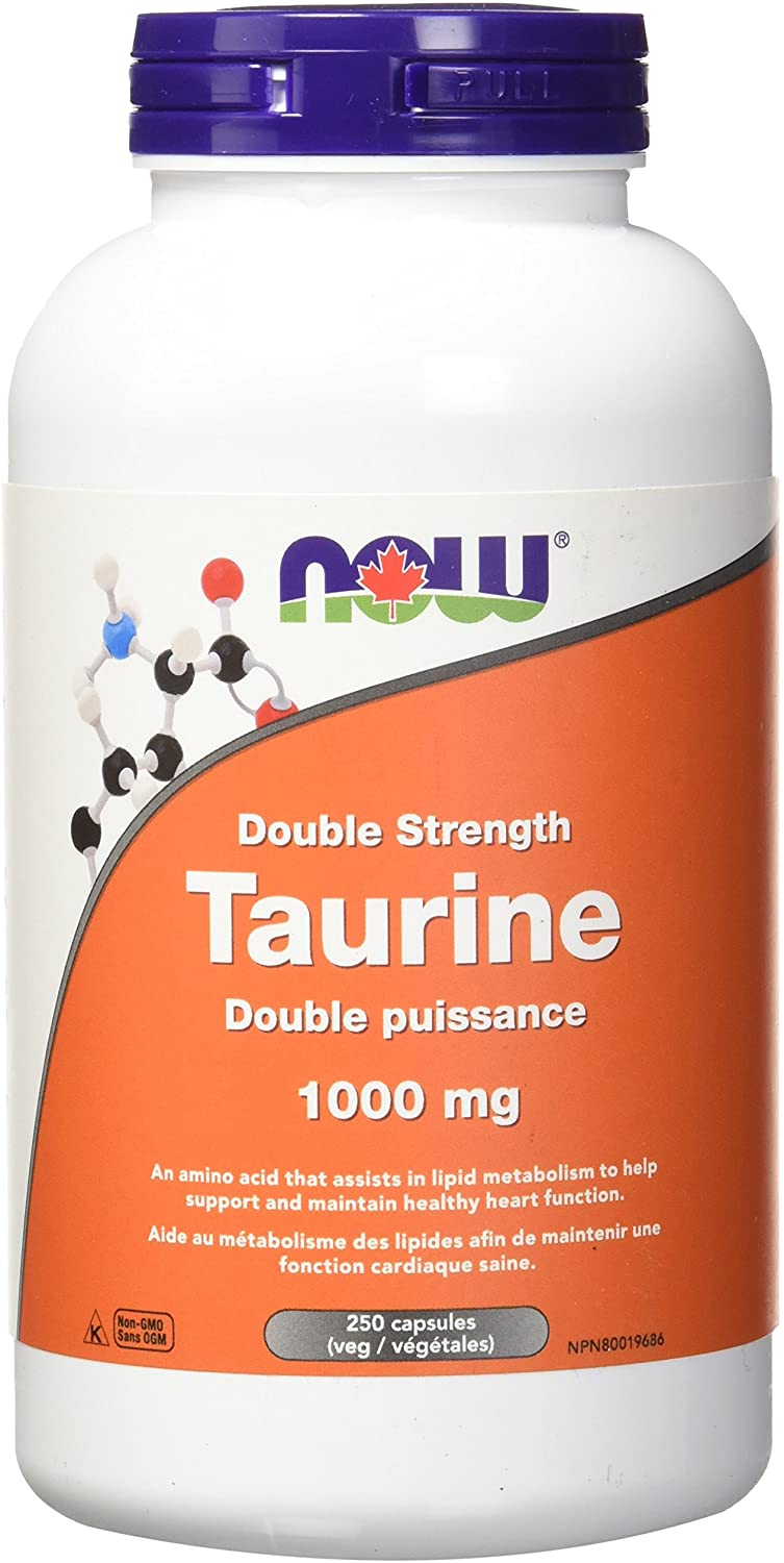 NOW Taurine 1000 mg VCaps Image 2