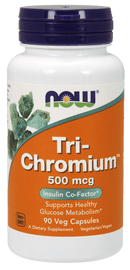 NOW Tri-Chromium 500 mcg 90 VCaps Image 1
