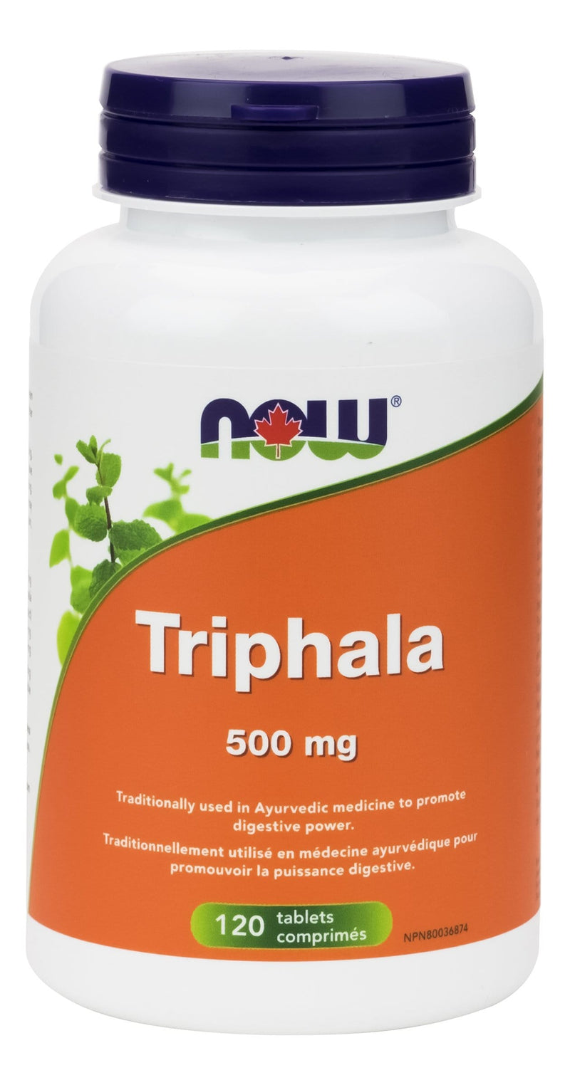 NOW Triphala 500 mg 120 Tablets Image 1