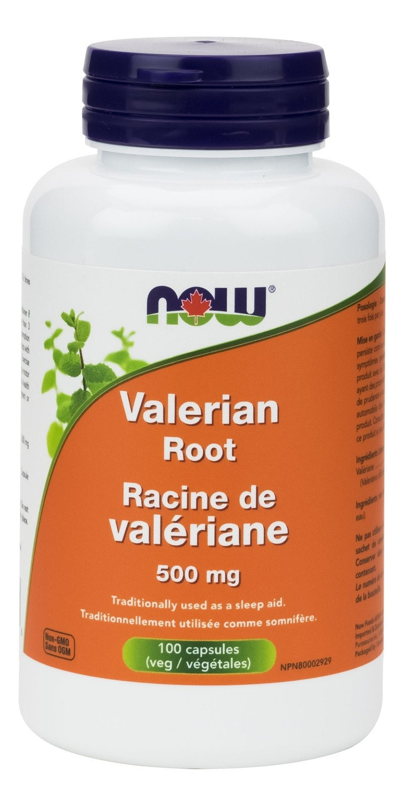 NOW Valerian Root 500 mg 100 VCaps Image 1
