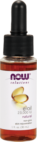 NOW Vitamin E 23,000 IU Cosmetic Oil 30 mL Image 1