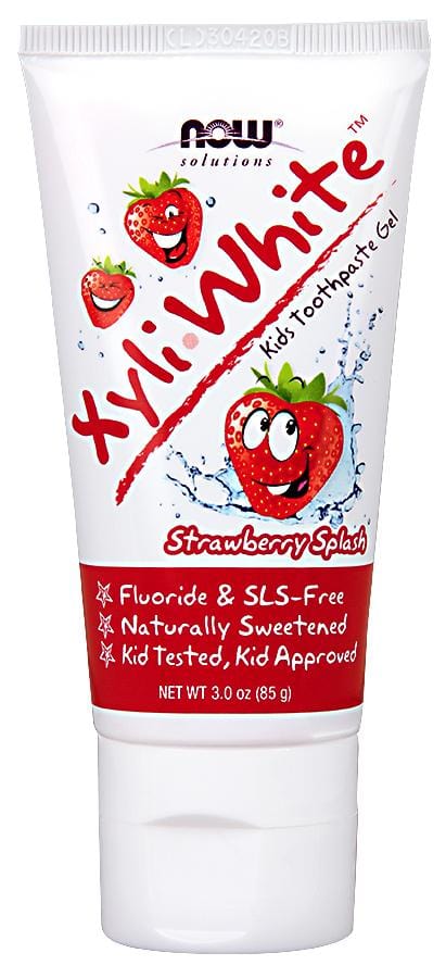 NOW Xyliwhite Kids Toothpaste - Strawberry Splash 85 g Image 1