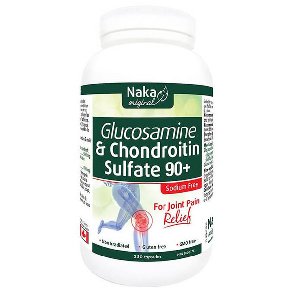 Naka Glucosamine & Chondroitin Sulphate 90+ Capsules Image 1