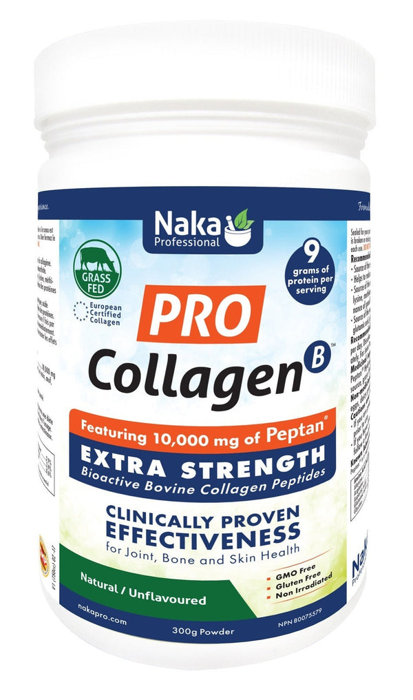Naka Pro Collagen Extra Strength Bovine Source - Unflavoured 300 g Image 1
