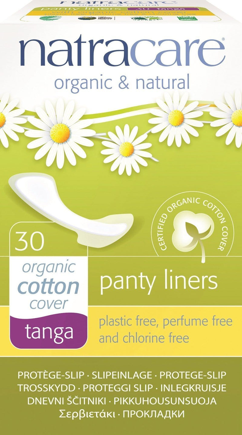 Natracare Organic Cotton Panty - Tanga 30 Liners Image 2