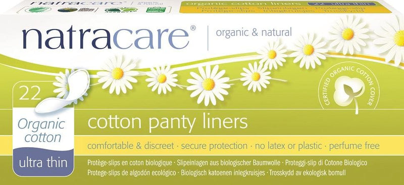 Natracare Organic Cotton Panty - Ultra Thin 22 Liners Image 1