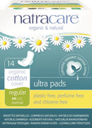 Natracare Organic Cotton Ultra Regular Normal 14 Pads Image 1