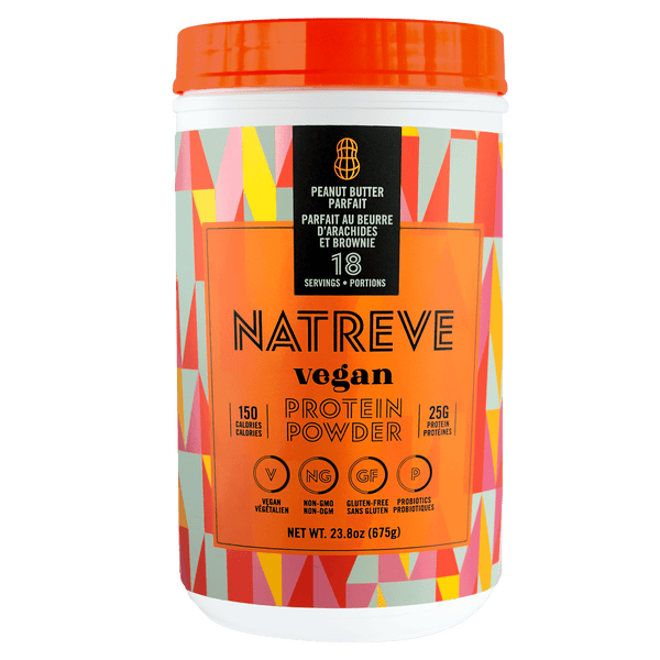 Natreve Vegan Protein - Peanut Butter Parfait 1.49 lbs Image 1