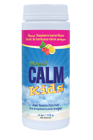 Natural Calm Kids Magnesium - Raspberry Lemon 113 g Image 1