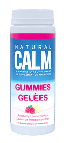 Natural Calm - Raspberry-Lemon 120 Gummies Image 1