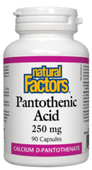 Natural Factors B5 Pantothenic Acid 250 mg 90 Capsules Image 1
