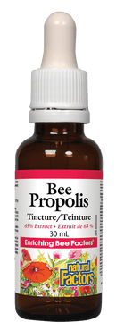 Natural Factors Bee Propolis Tincture 65% Extract 30 mL Image 1