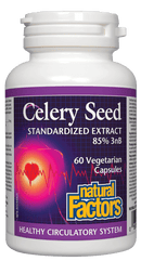 Natural Factors Celery Seed 60 VCaps Image 1