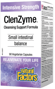 Natural Factors ClenZyme Intensive Strength 90 VCaps Image 1