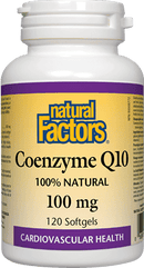 Natural Factors Coenzyme Q10 100 mg Softgels Image 3