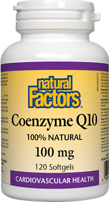 Natural Factors Coenzyme Q10 100 mg Softgels Image 3