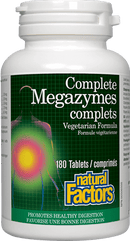 Natural Factors Complete Megazymes Tablets Image 2