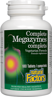 Natural Factors Complete Megazymes Tablets Image 2