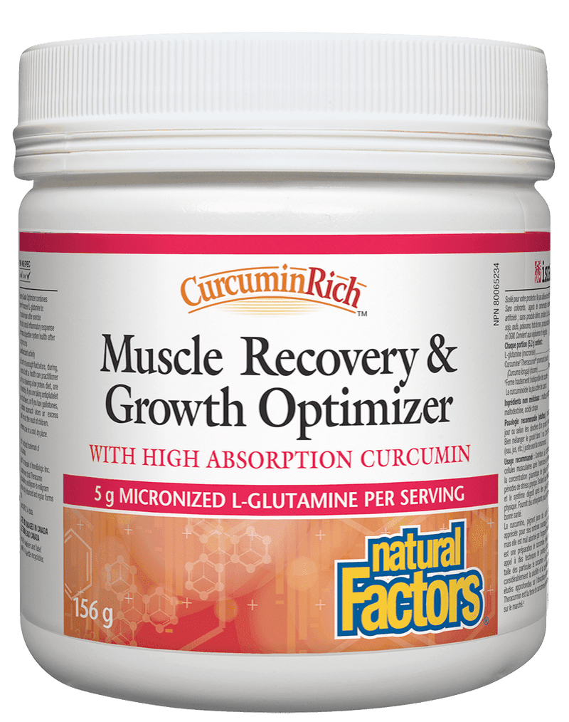 Natural Factors CurcuminRich Muscle Recovery & Growth Optimizer 156 g Image 1