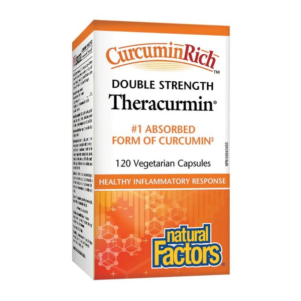 Natural Factors CurcuminRich Theracurmin Double Strength VCaps Image 1