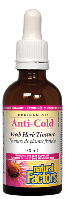 Natural Factors Echinamide Anti-Cold Fresh Herb Tincture 50 mL Image 1