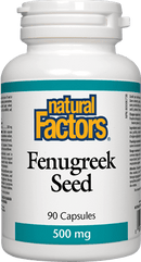 Natural Factors Fenugreek Seed 500 mg 90 Capsules Image 1