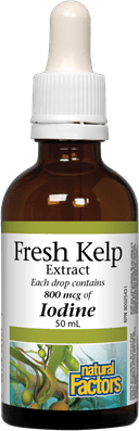 Natural Factors Fresh Kelp Extract 800 mcg 50 mL Image 1
