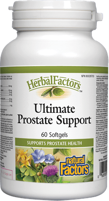 Natural Factors HerbalFactors Ultimate Prostate Support 60 Softgels Image 1